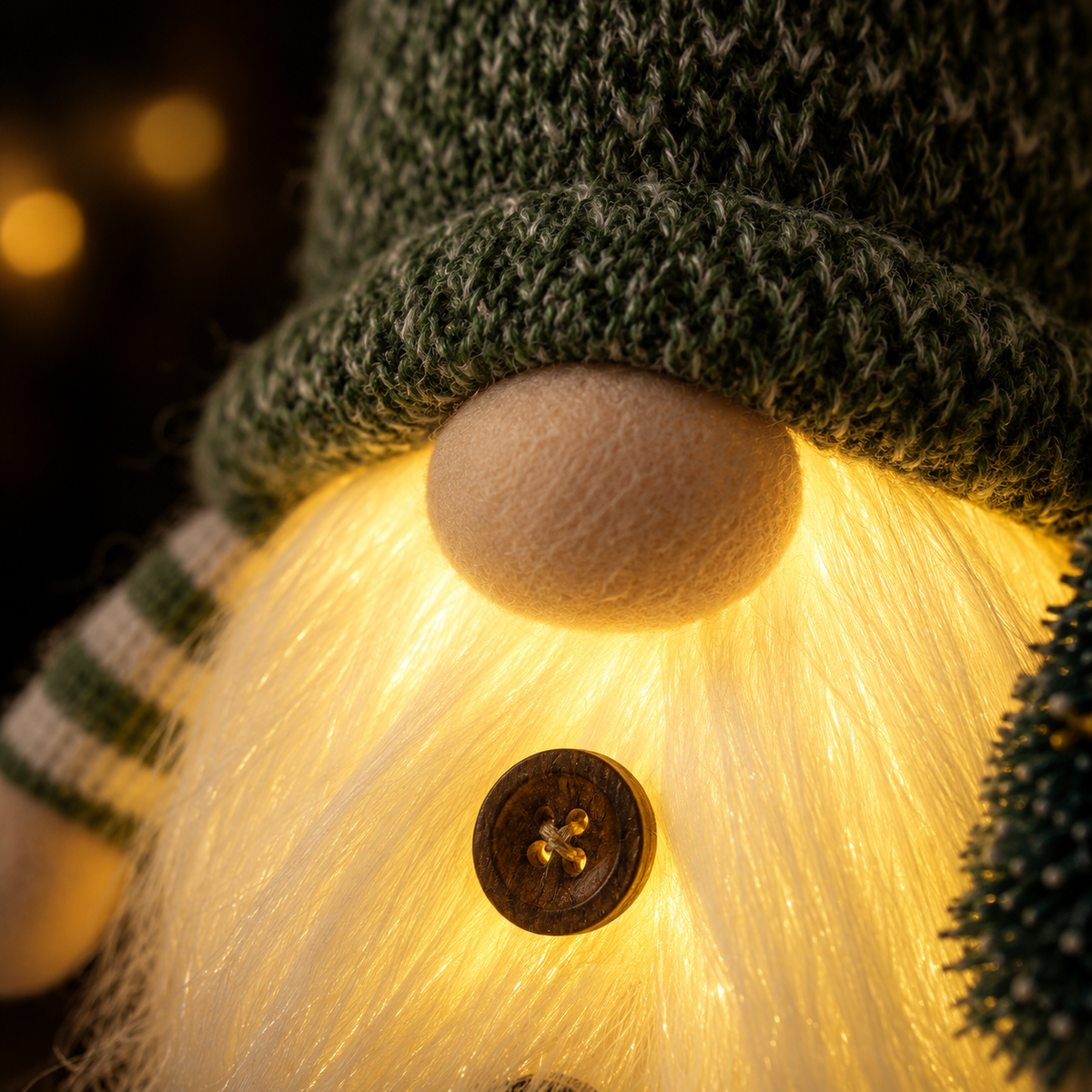 Nordilum™ Glow Gnome — Light-Up Christmas Gnome