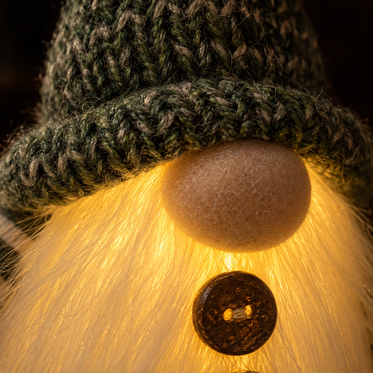 Nordilum™ Glow Gnome — Light-Up Christmas Gnome