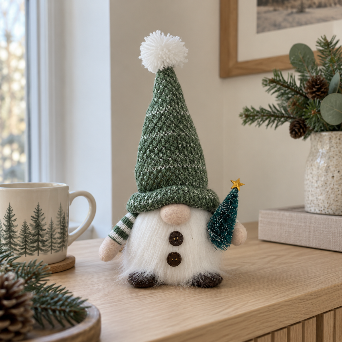 Nordilum™ Glow Gnome — Light-Up Christmas Gnome