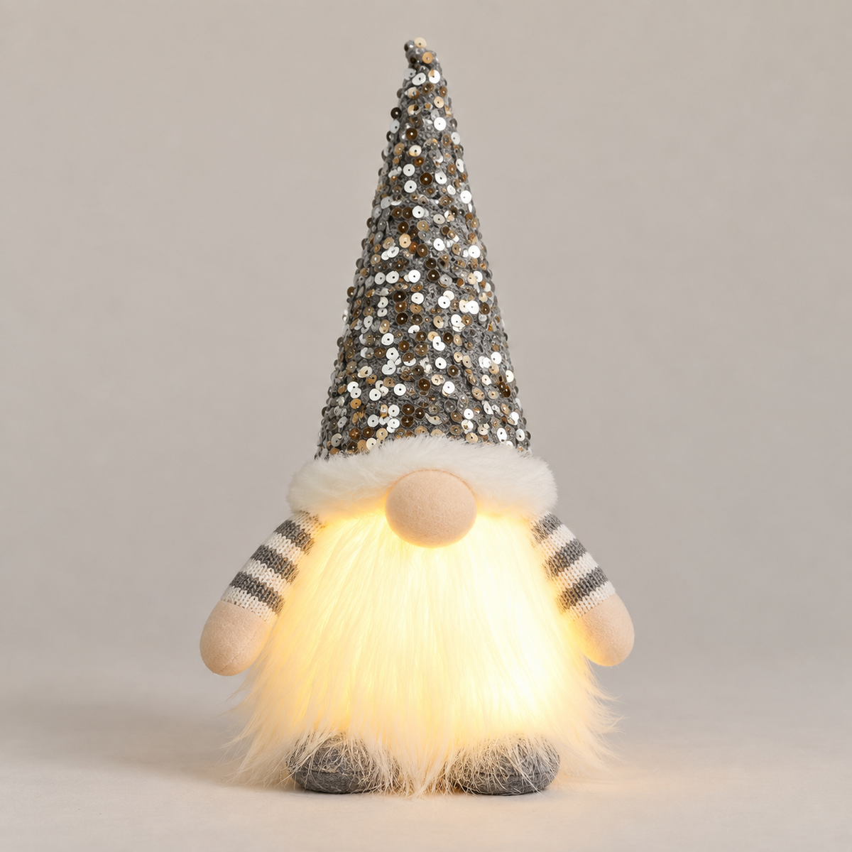 Nordilum™ Glow Gnome — Gnomo navideño con luz